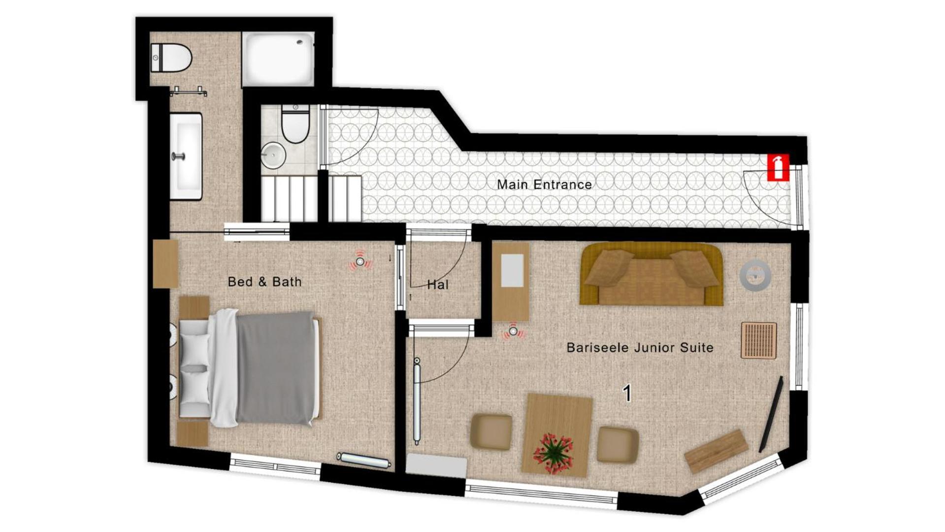 Bariseele B&B (Adults Only) Bruges Bilik gambar